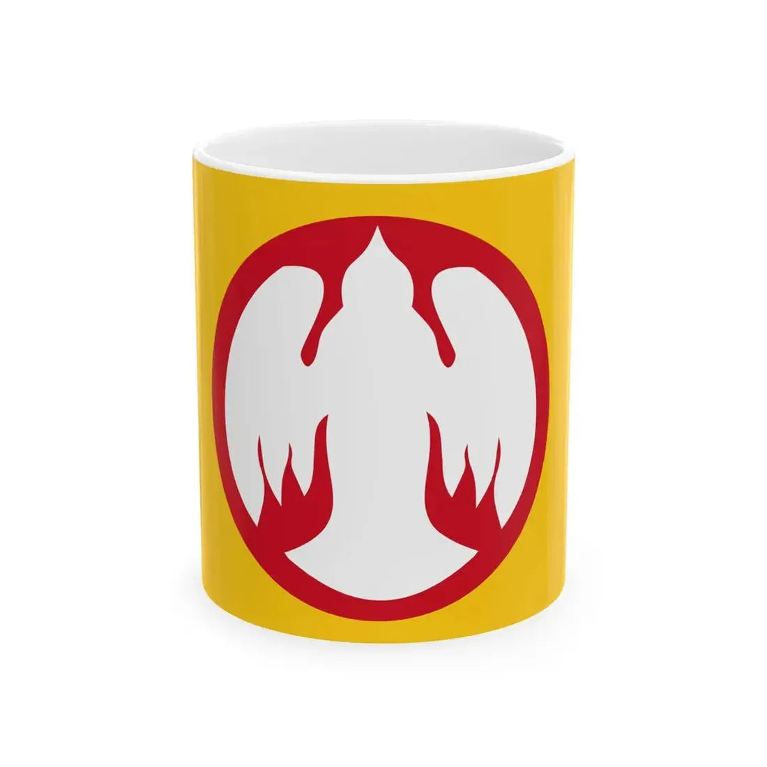 Flag of Pierre-Olivier Lapie as Governor of Chad (Belgium) White Coffee Mug 11oz - Go Mug Yourself
