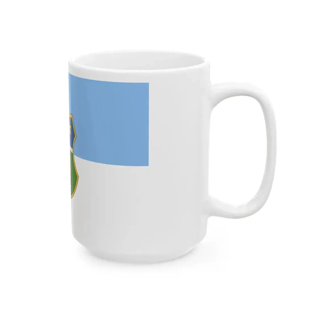 Flag of Pilisszanto (Hungary) White Coffee Mug - Go Mug Yourself
