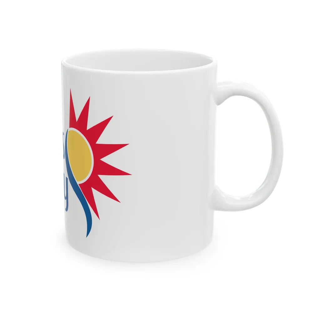 Flag of Pinellas County Florida (United States) White Coffee Mug - Go Mug Yourself