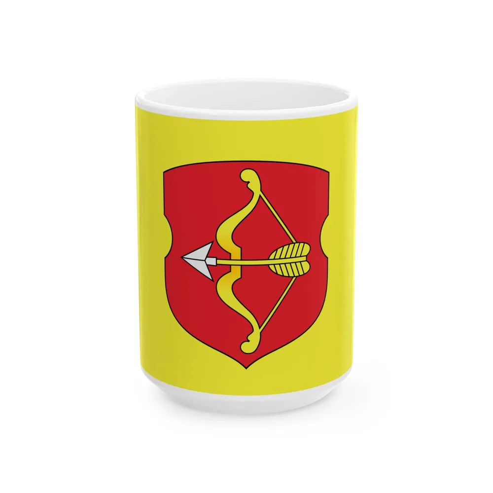 Flag of Pinsk (Belarus) White Coffee Mug 15oz - Go Mug Yourself