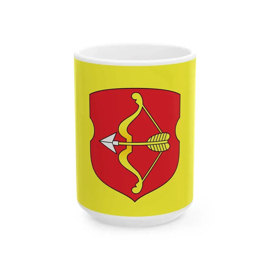 Flag of Pinsk (Belarus) White Coffee Mug 15oz - Go Mug Yourself