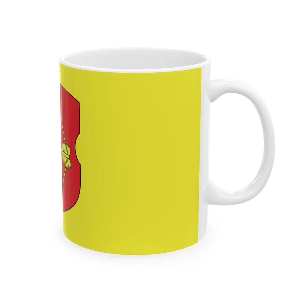 Flag of Pinsk (Belarus) White Coffee Mug - Go Mug Yourself