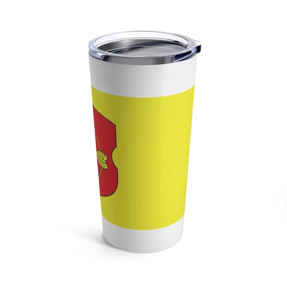 Flag of Pinsk Russia - Tumbler 20oz - Go Mug Yourself