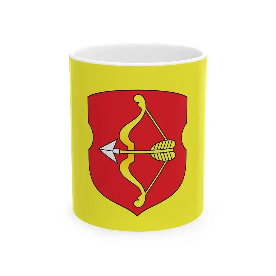Flag of Pinsk Russia - White Coffee Mug - Go Mug Yourself