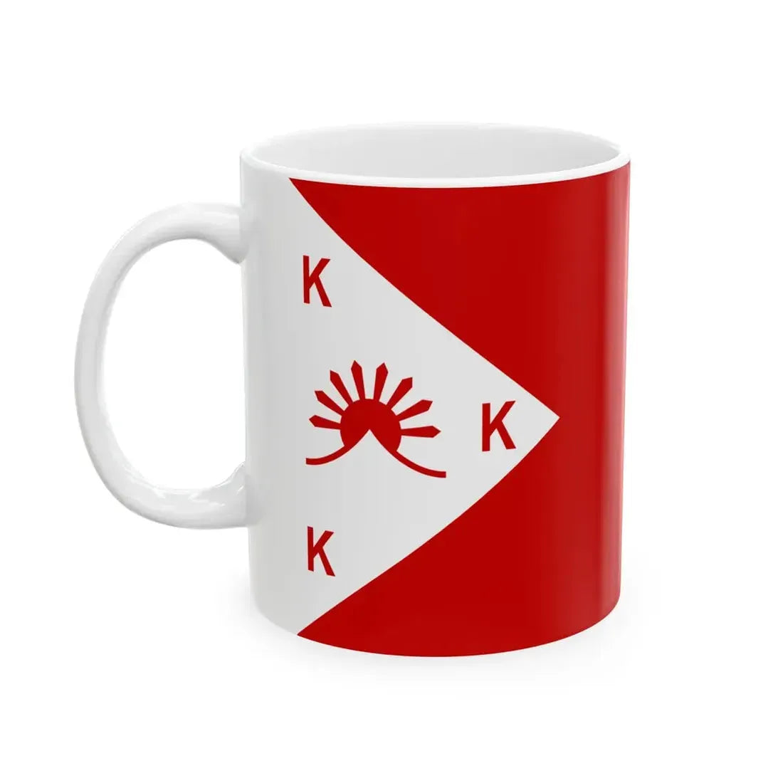 Flag of Pio del Pilar (Philippines) White Coffee Mug - Go Mug Yourself