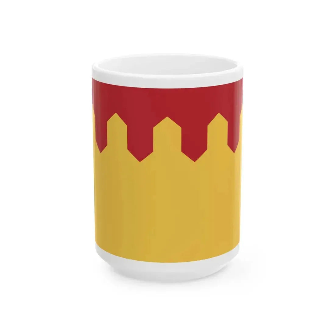 Flag of Pirkanmaa (Finland) White Coffee Mug 15oz - Go Mug Yourself