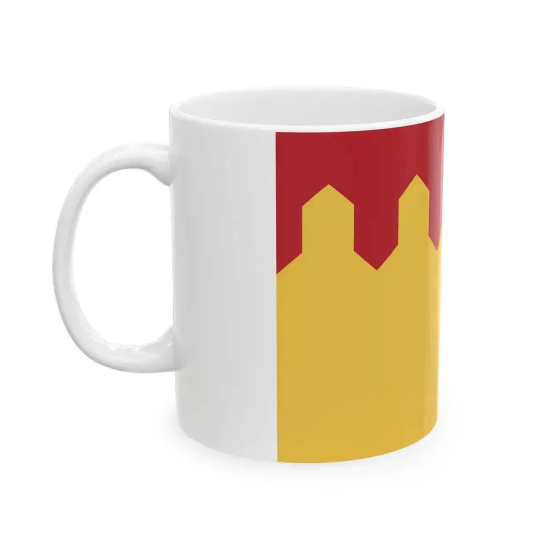 Flag of Pirkanmaa (Finland) White Coffee Mug - Go Mug Yourself