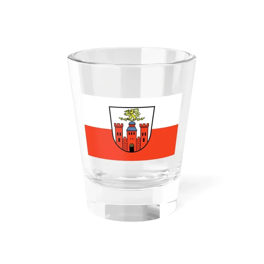 Flag of Pirmasens Germany - Shot Glass 1.5oz 1.5oz - Go Mug Yourself