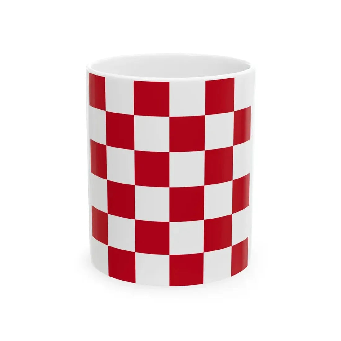 Flag of Pistoia 1-1 (Italy) White Coffee Mug 11oz - Go Mug Yourself