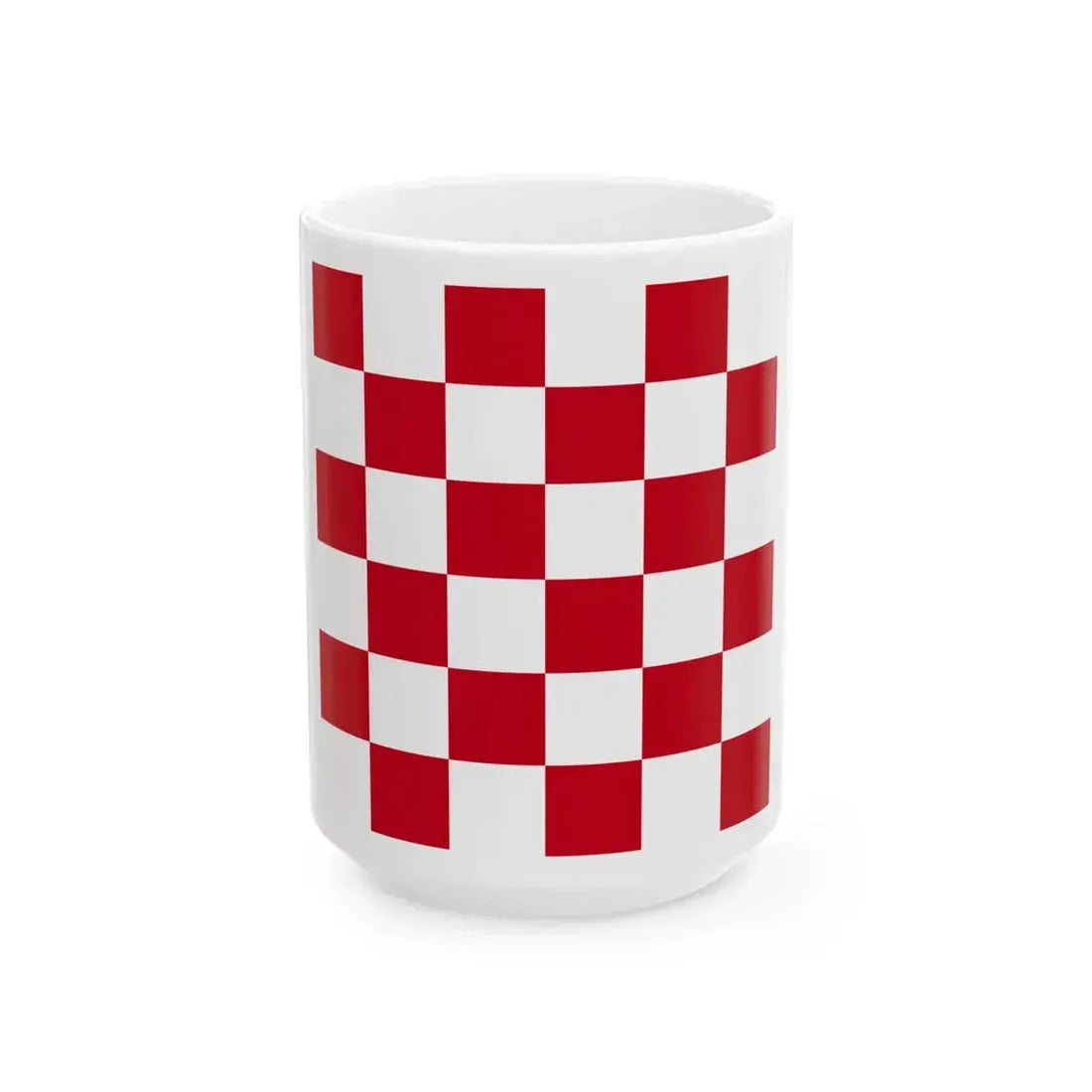 Flag of Pistoia 1-1 (Italy) White Coffee Mug 15oz - Go Mug Yourself