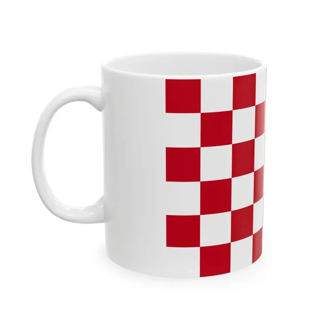 Flag of Pistoia (Italy) White Coffee Mug - Go Mug Yourself