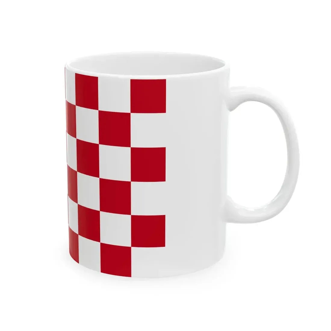Flag of Pistoia (Italy) White Coffee Mug - Go Mug Yourself