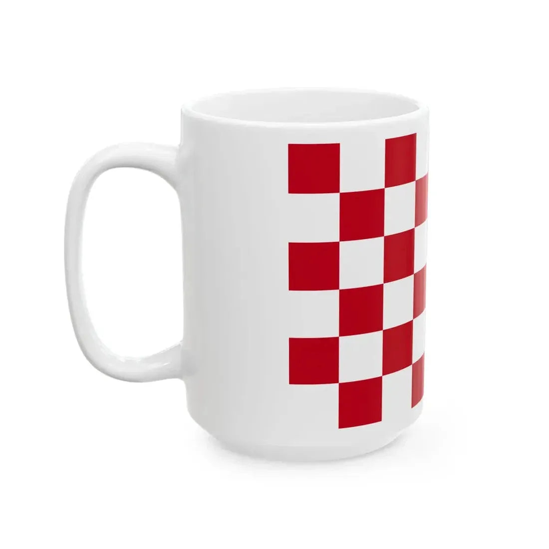 Flag of Pistoia (Italy) White Coffee Mug - Go Mug Yourself