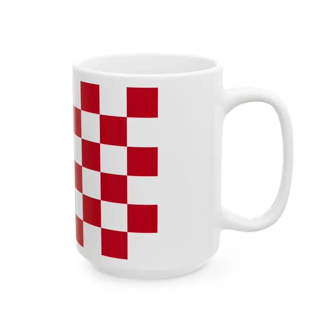 Flag of Pistoia (Italy) White Coffee Mug - Go Mug Yourself