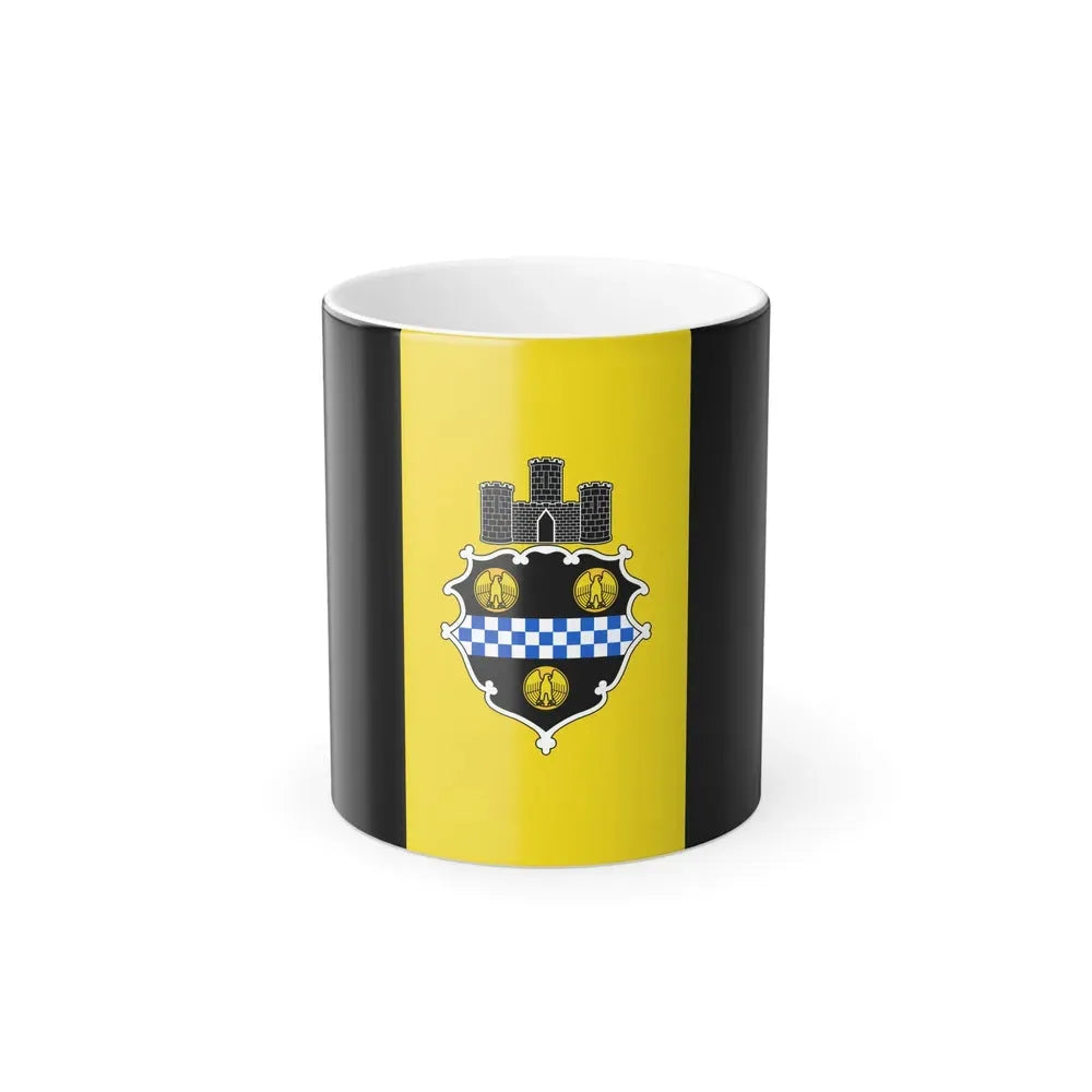 Flag of Pittsburgh, Pennsylvania - Color Changing Coffee Mug 11oz - Go Mug Yourself