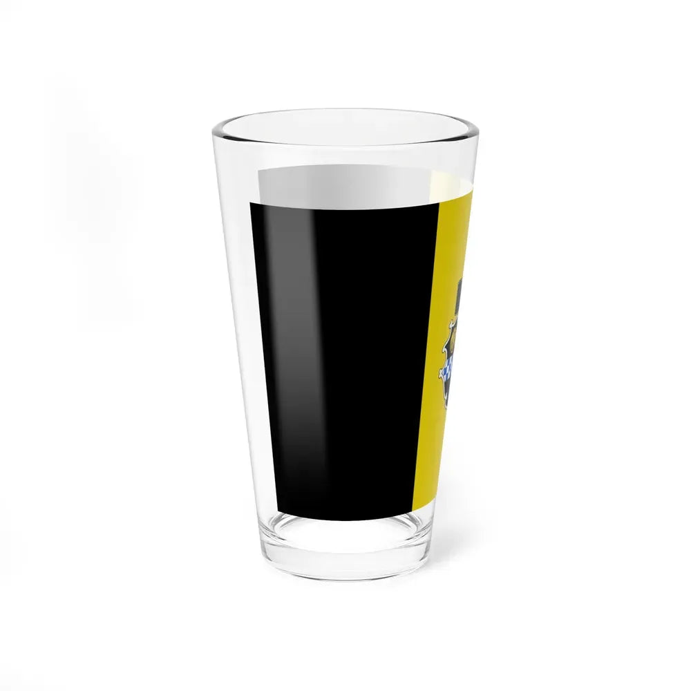 Flag of Pittsburgh, Pennsylvania - Pint Glass 16oz - Go Mug Yourself