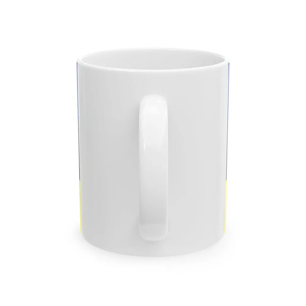 Flag of Placilla Chile (Chile) White Coffee Mug - Go Mug Yourself