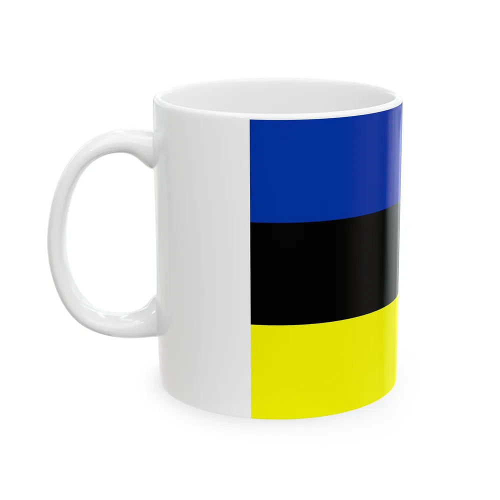 Flag of Placilla Chile (Chile) White Coffee Mug - Go Mug Yourself