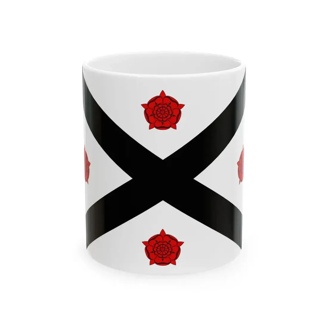 Flag of Plancoet (France) White Coffee Mug 11oz - Go Mug Yourself