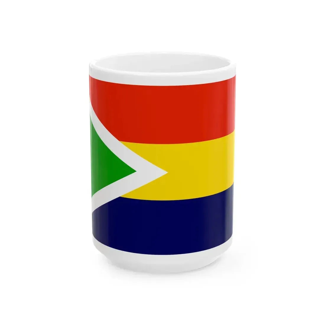 Flag of Plaquemines Parish Louisiana (United States) White Coffee Mug 15oz - Go Mug Yourself
