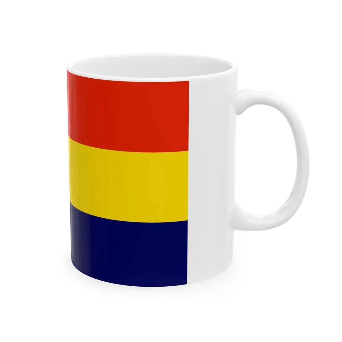 Flag of Plaquemines Parish Louisiana (United States) White Coffee Mug - Go Mug Yourself