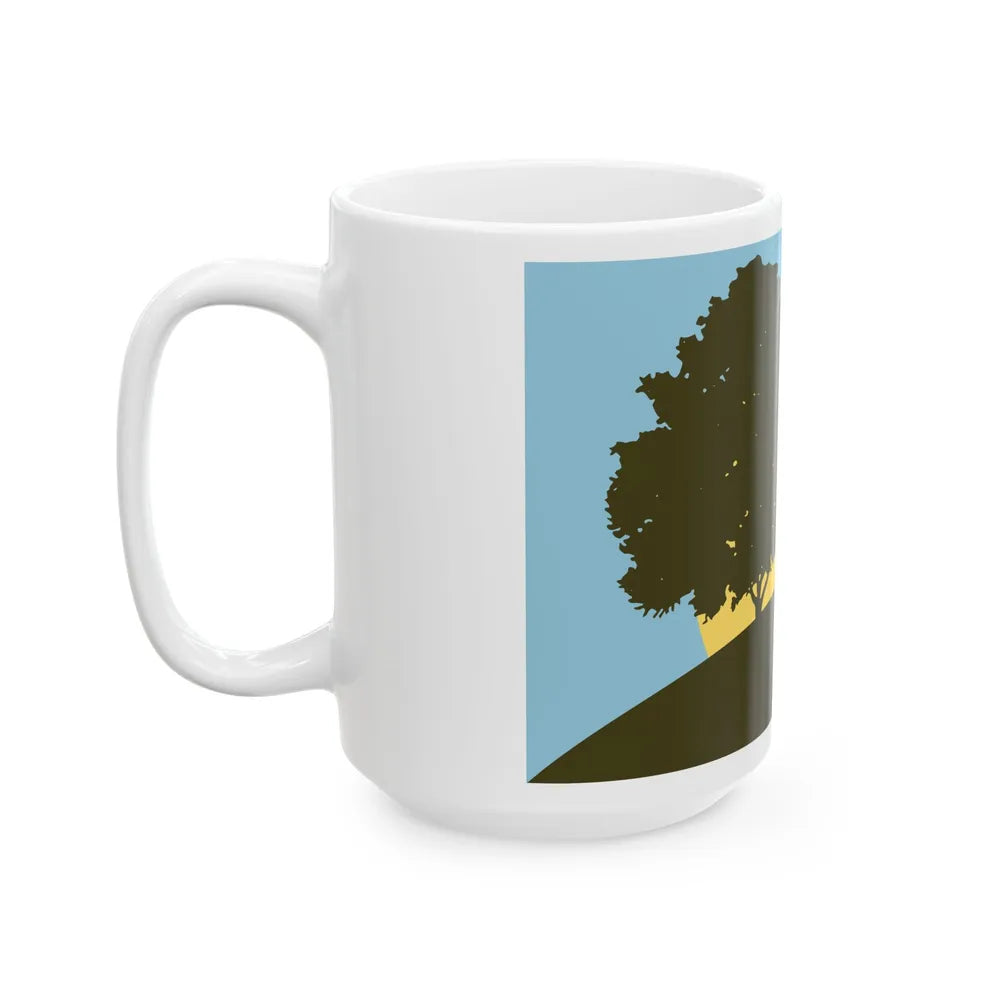 Flag of Pleasant Ridge Michigan (United States) White Coffee Mug - Go Mug Yourself