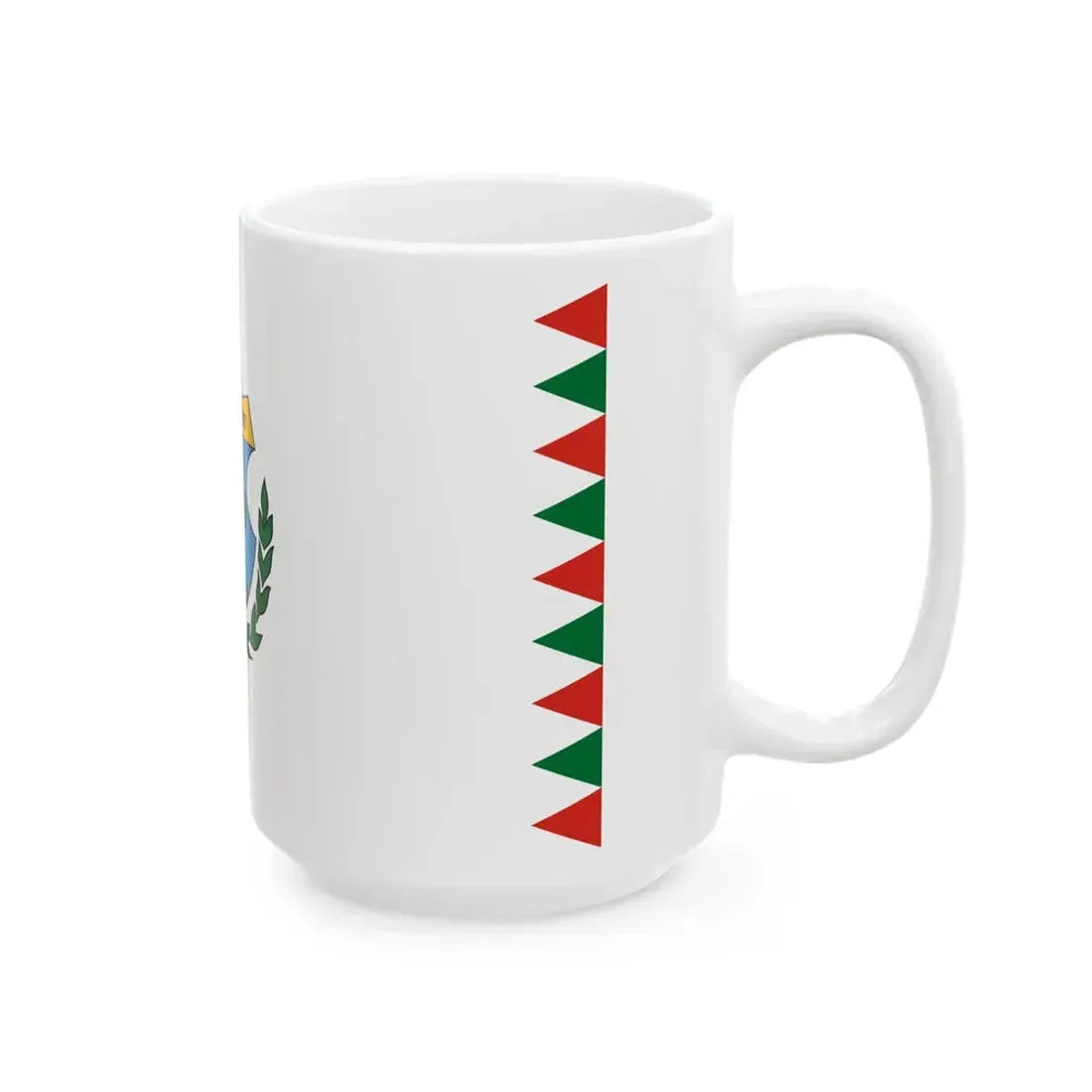 Flag of Pocsa (Hungary) White Coffee Mug - Go Mug Yourself