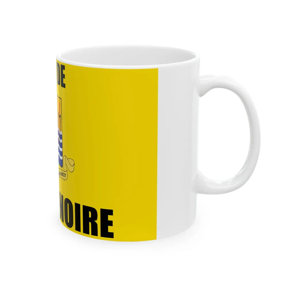 Flag of Pointe-Noire Congo (Congo) White Coffee Mug - Go Mug Yourself