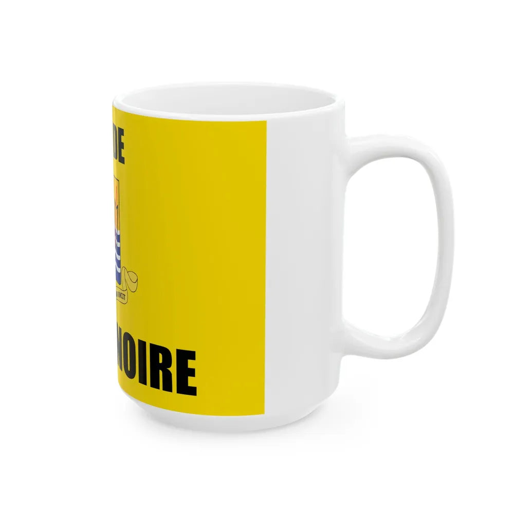 Flag of Pointe-Noire Congo (Congo) White Coffee Mug - Go Mug Yourself