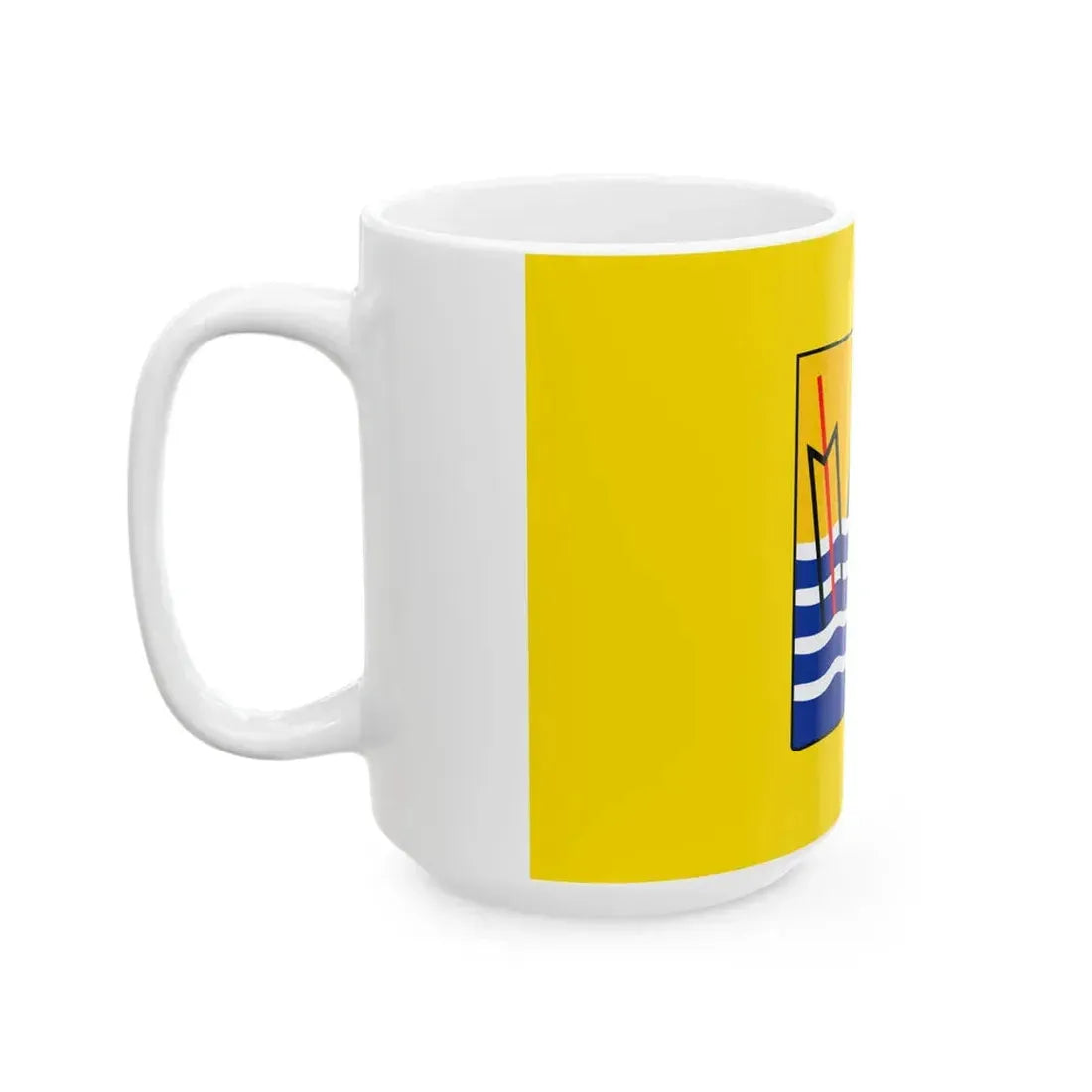 Flag of Pointe-Noire Republic of Congo (Congo) White Coffee Mug - Go Mug Yourself