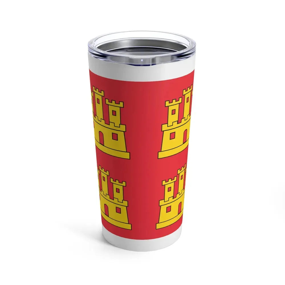Flag of Poitou Charentes France - Tumbler 20oz - Go Mug Yourself