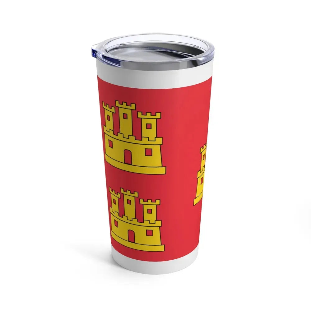Flag of Poitou Charentes France - Tumbler 20oz - Go Mug Yourself
