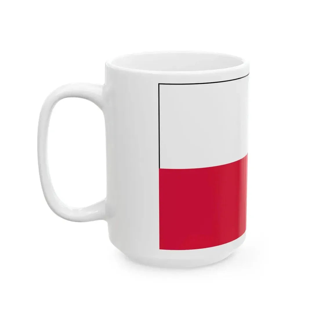 Flag of Poland 2 (Poland) White Coffee Mug - Go Mug Yourself