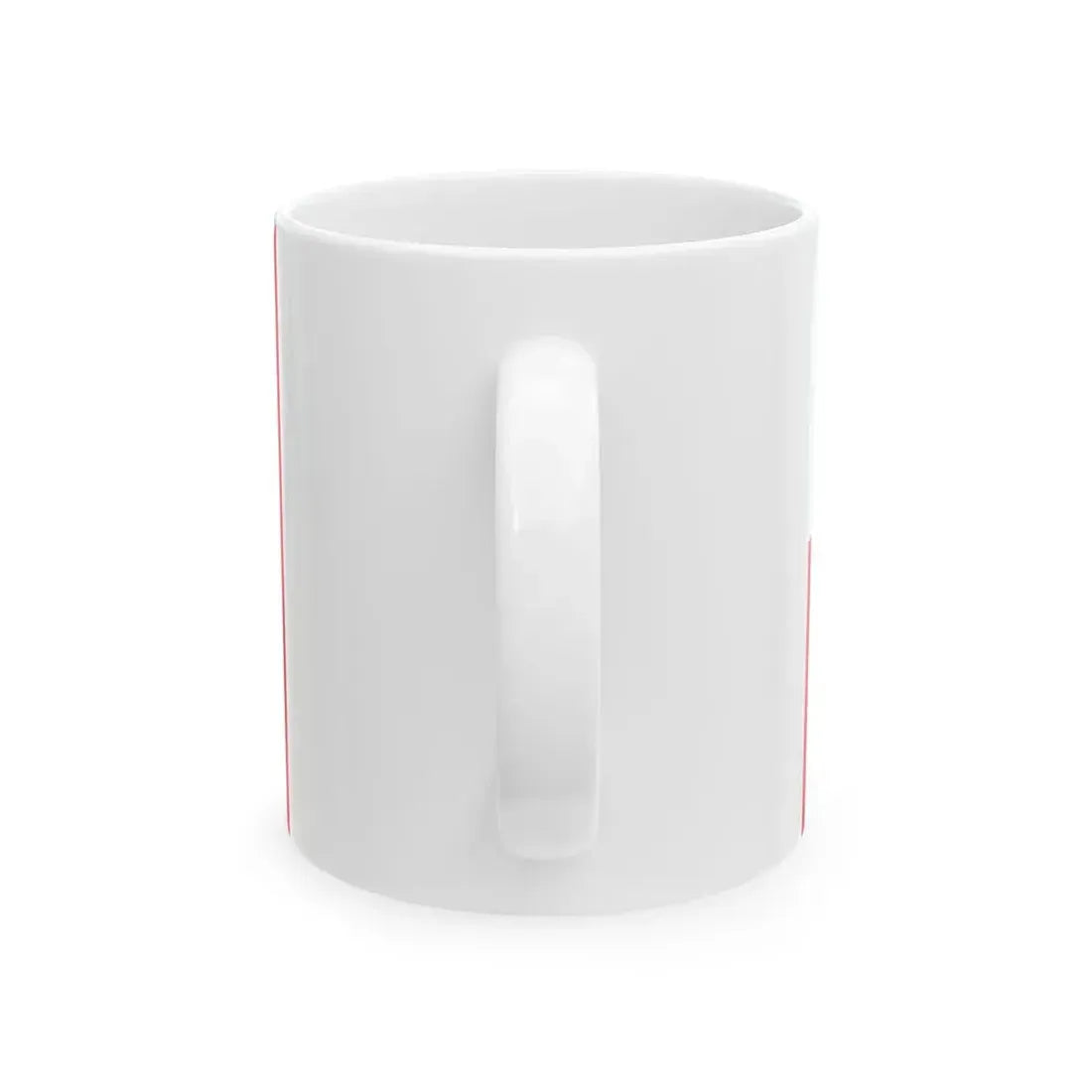 Flag of Poland and France (France) White Coffee Mug - Go Mug Yourself