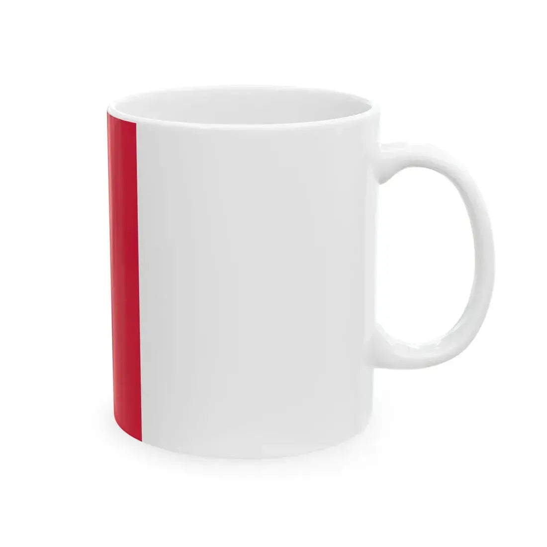 Flag of Poland vertical (Poland) White Coffee Mug - Go Mug Yourself
