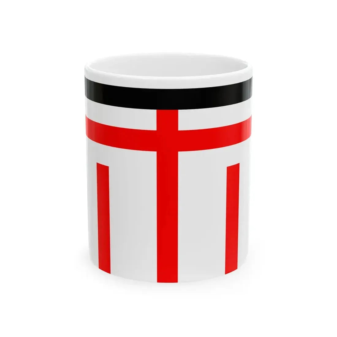 Flag of police of Japanese Taiwan 1901-1945 (Japan) White Coffee Mug 11oz - Go Mug Yourself