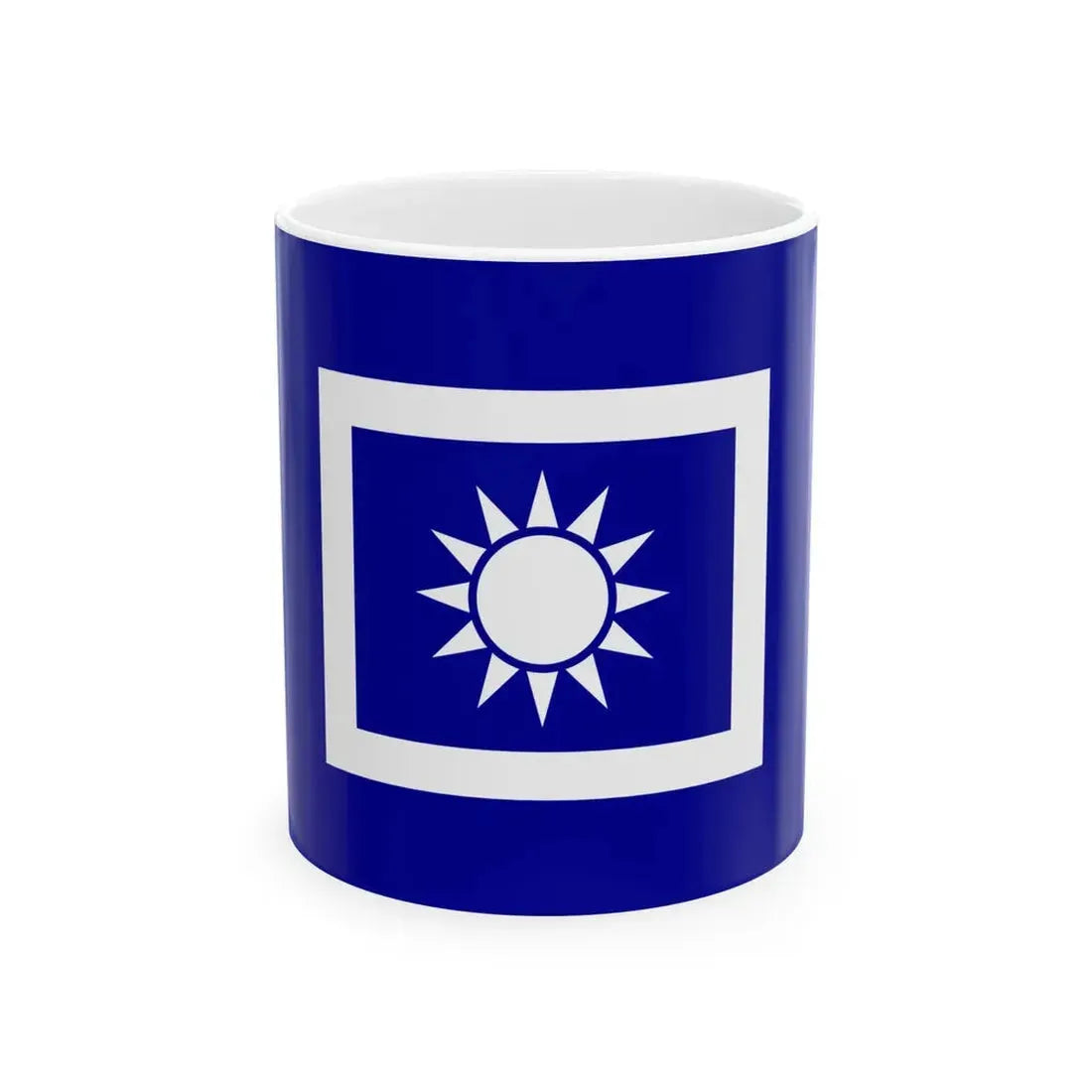 Flag of police of the Republic of China 1932 (China) White Coffee Mug 11oz - Go Mug Yourself