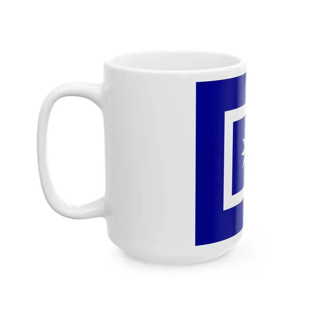 Flag of police of the Republic of China 1932 (China) White Coffee Mug - Go Mug Yourself