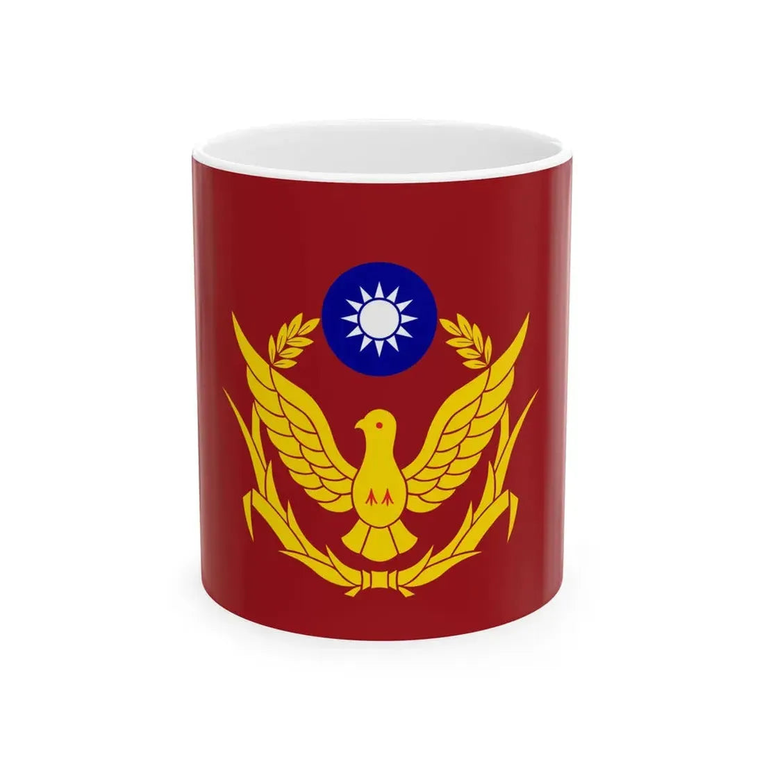 Flag of police of the Republic of China (China) White Coffee Mug 11oz - Go Mug Yourself