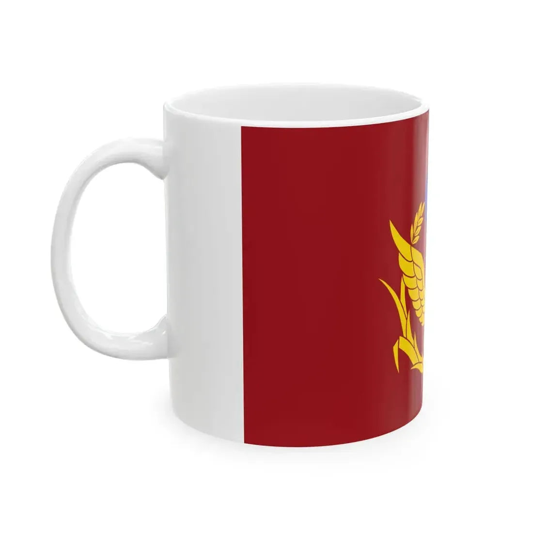 Flag of police of the Republic of China (China) White Coffee Mug - Go Mug Yourself