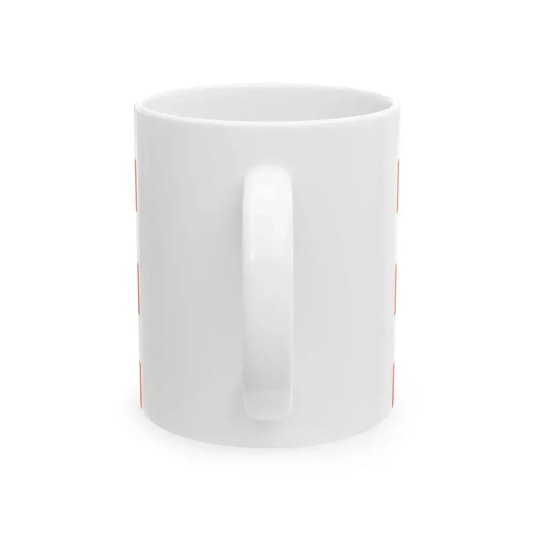 Flag of Polignac (France) White Coffee Mug - Go Mug Yourself