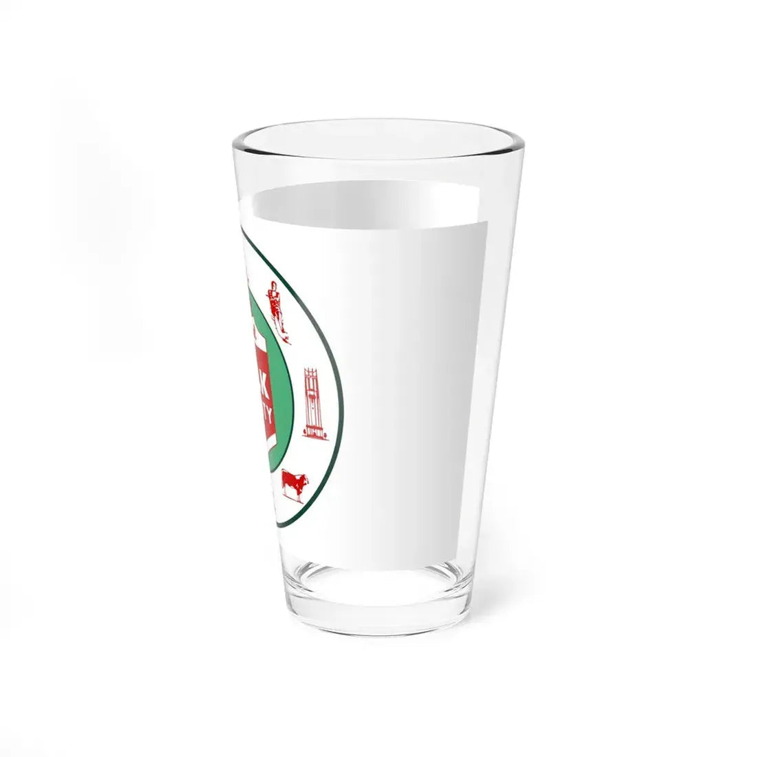Flag of Polk County Florida (United States) Pint Glass 16oz - Go Mug Yourself
