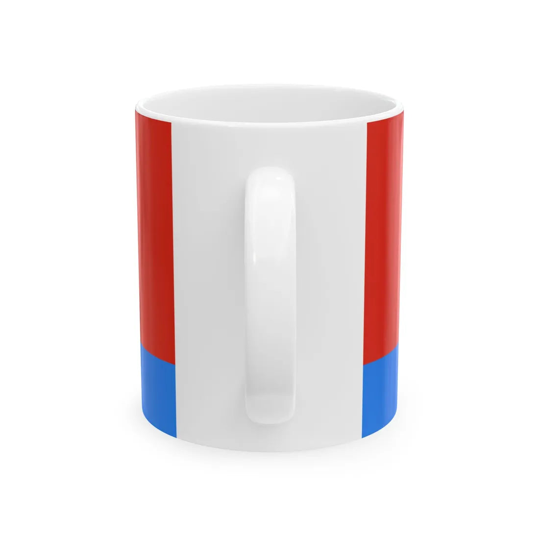 Flag of Polonne raion (Ukraine) White Coffee Mug - Go Mug Yourself