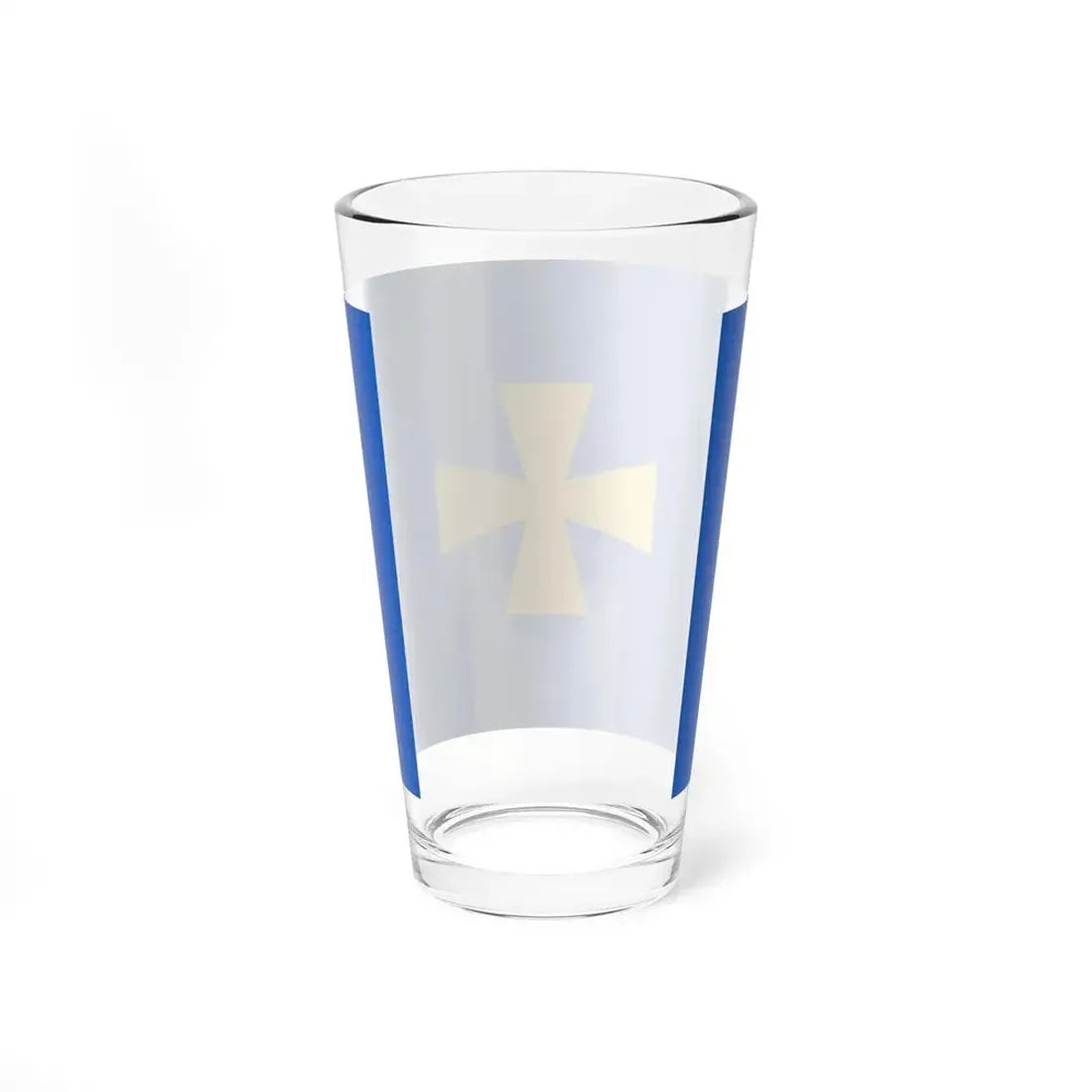 Flag of Poltava Oblast Ukraine - Pint Glass 16oz - Go Mug Yourself