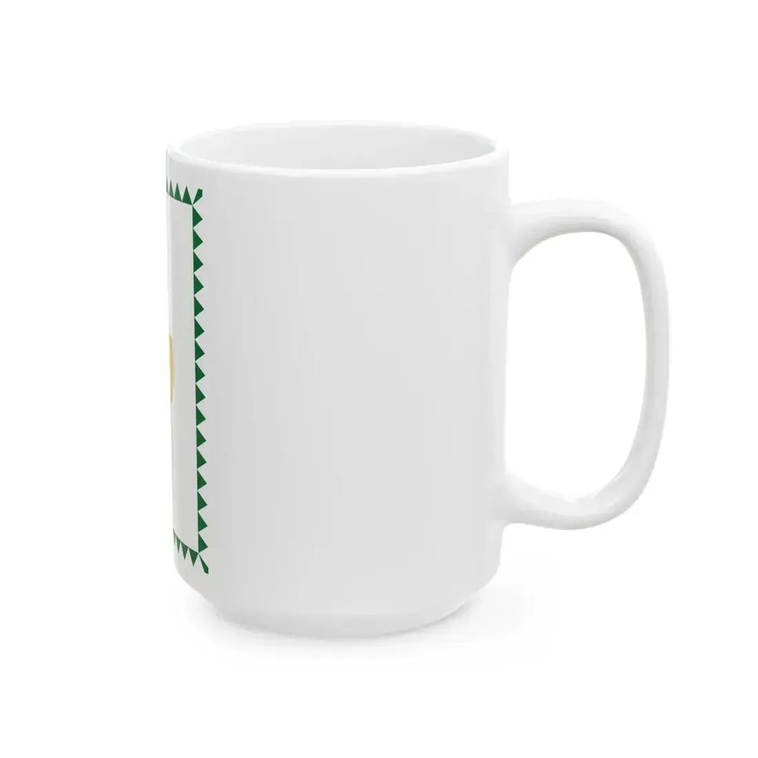 Flag of Pomaz vertical (Hungary) White Coffee Mug - Go Mug Yourself