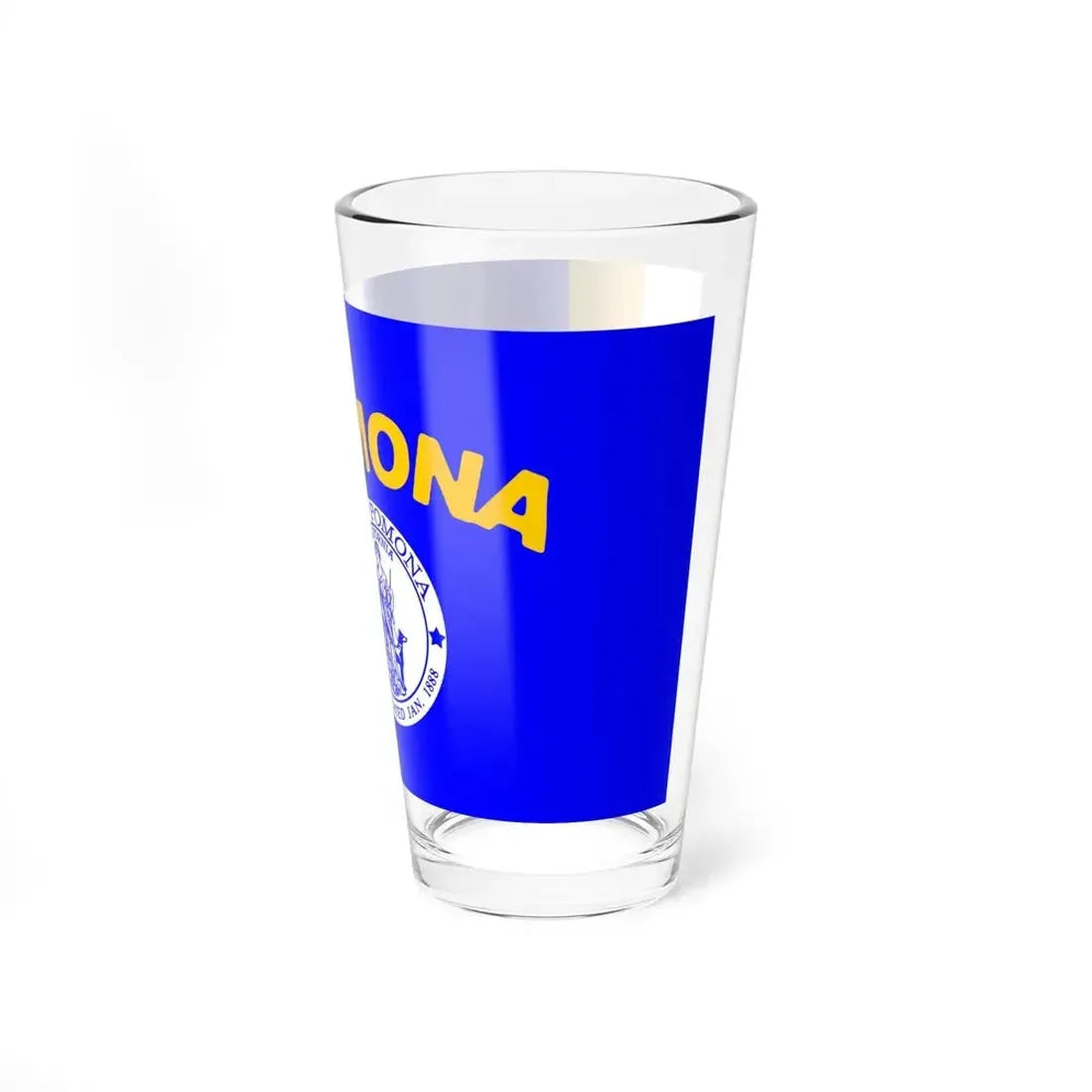 Flag of Pomona, California - Pint Glass 16oz - Go Mug Yourself