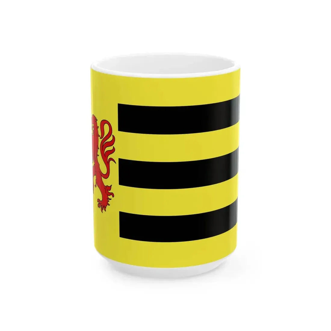 Flag of Pont-lAbbe (France) White Coffee Mug 15oz - Go Mug Yourself