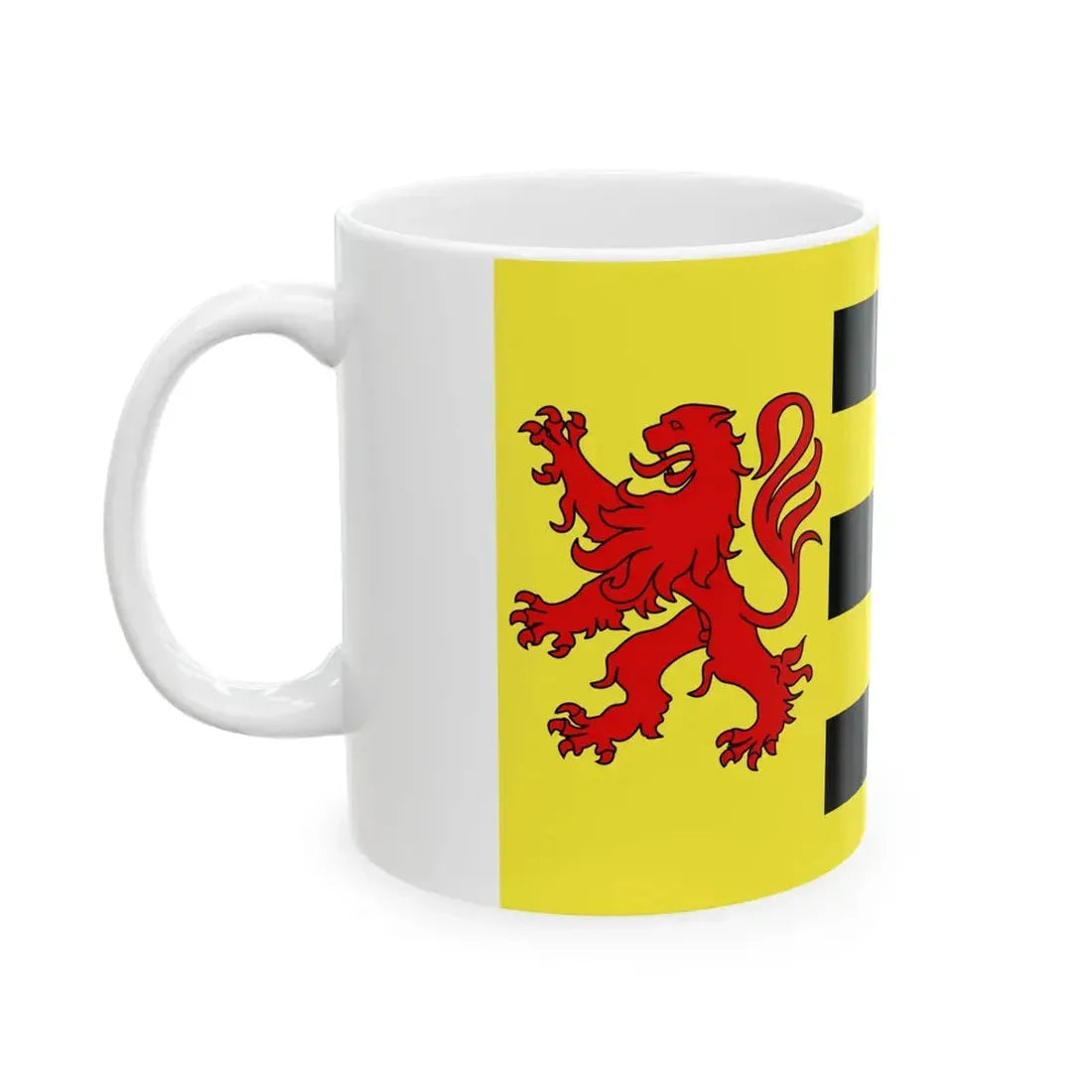 Flag of Pont-lAbbe (France) White Coffee Mug - Go Mug Yourself