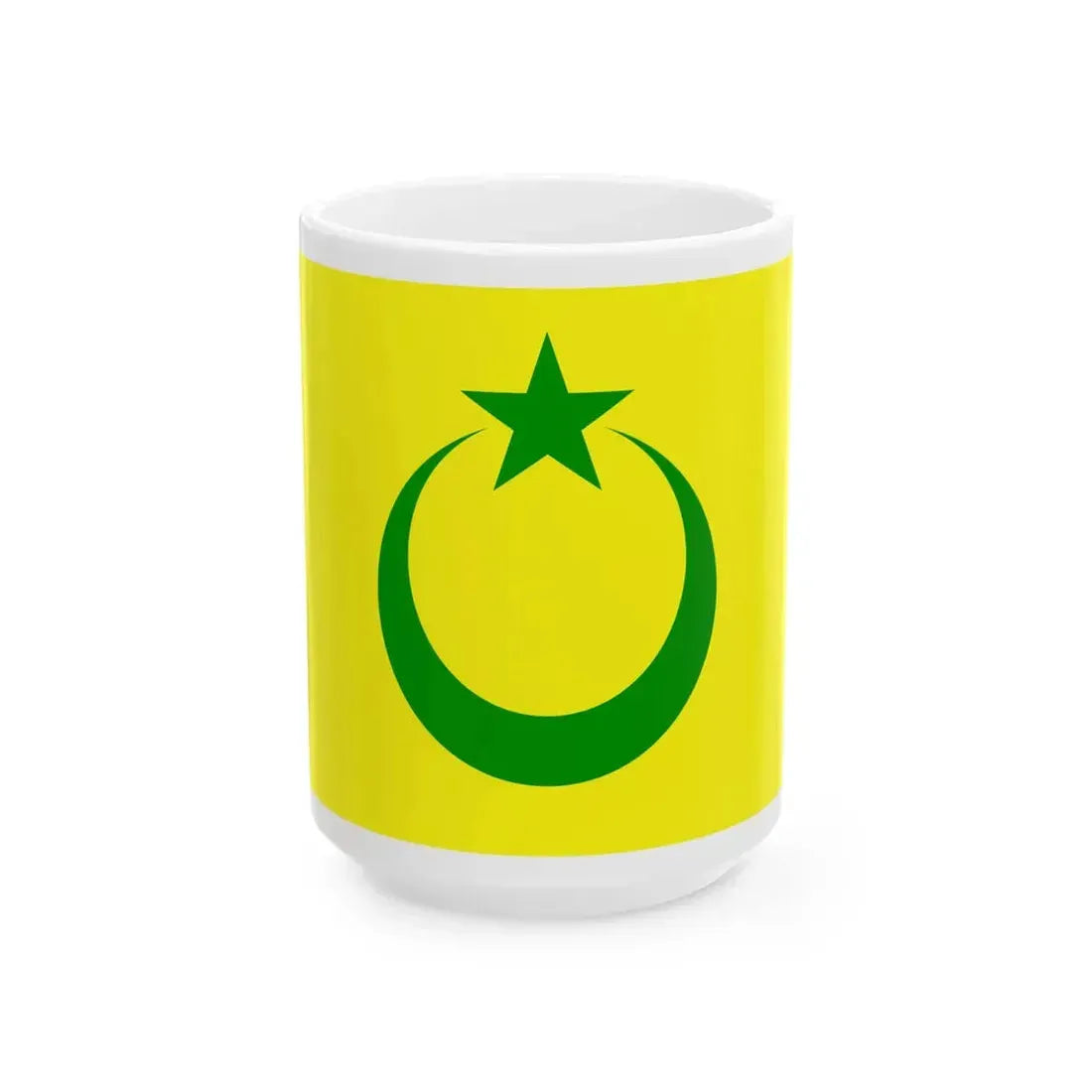 Flag of Pontianak Sultanate (Indonesia) White Coffee Mug 15oz - Go Mug Yourself