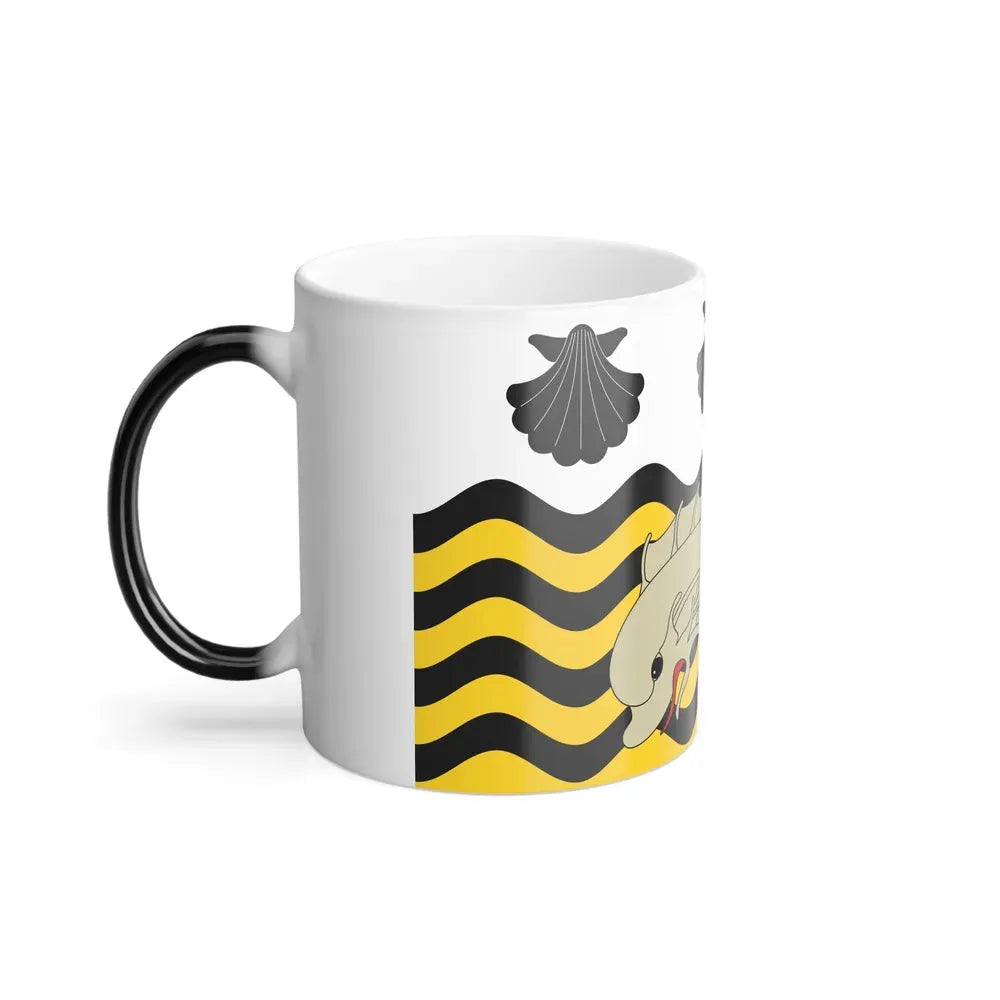 Flag of Poole UK - Color Changing Coffee Mug - Go Mug Yourself